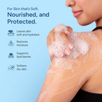 Arata Moisturising Body Wash for Dry and Dehydrated Skin with Shea Butter