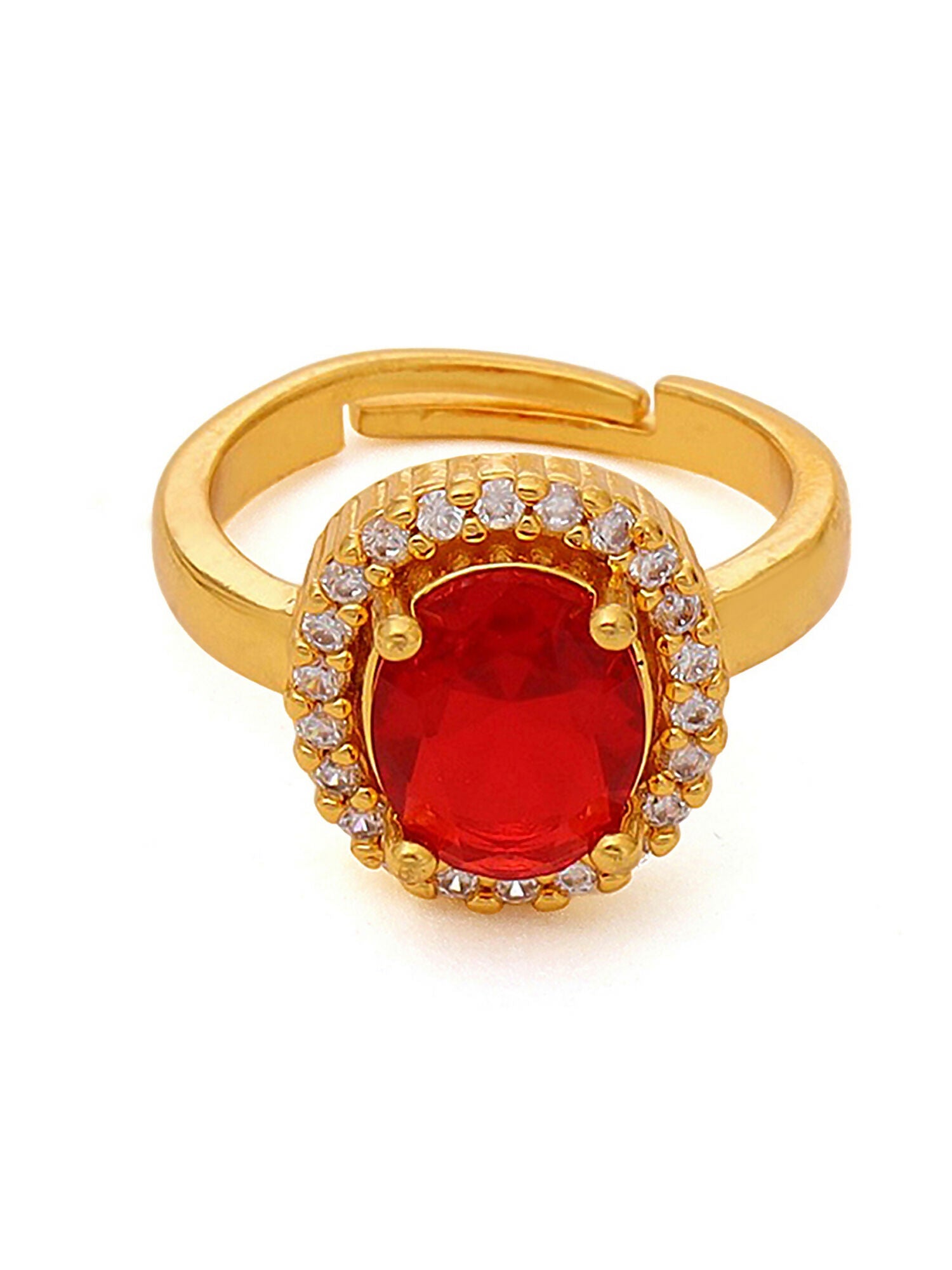 Ruby Raang Red Stone Ring
