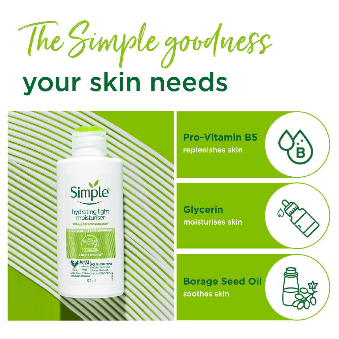 Simple Kind To Skin Hydrating Light Moisturiser - Distacart