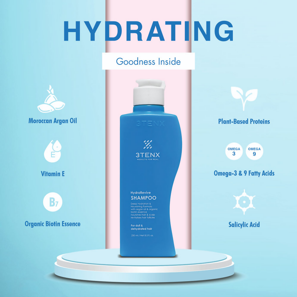 3TENX Hydrarevive Shampoo For Dull & Dehydrate Hair - Distacart