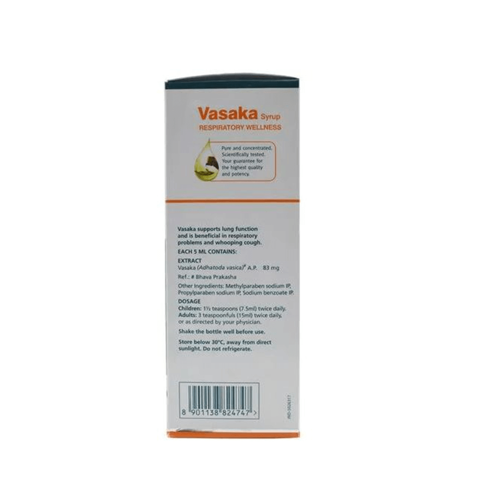 Himalaya Herbals - Vasaka Syrup (200 ml) - Distacart
