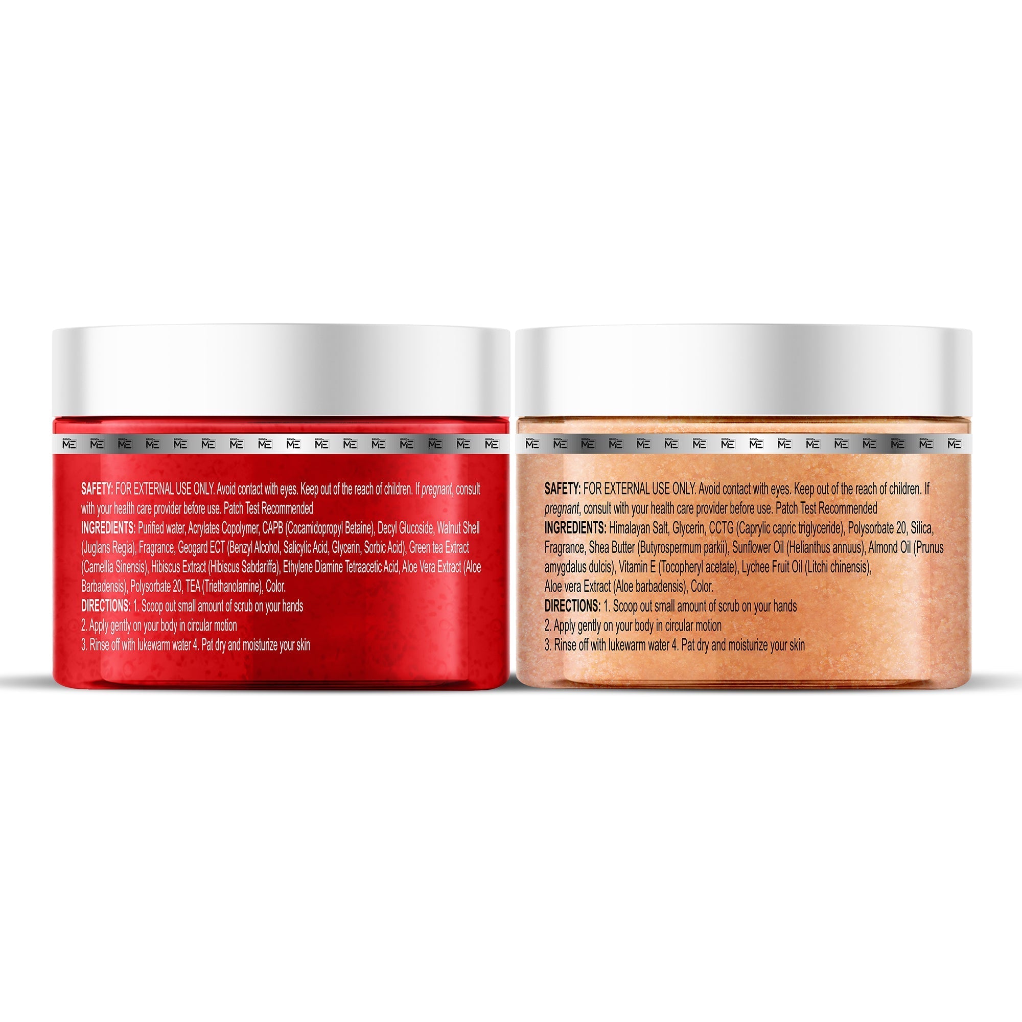 Botanic Hearth Deep Exfoliation Combo - Himalayan & Hibiscus Body Scrubs