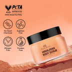 Himalayan Body Scrub with Lychee Oil - Natural Exfoliating Body & Face Scrub for Acne, Cellulite, Scars, Moisturizing & Deep Cleansing Skin - Skin Care for Men and Women - Distacart