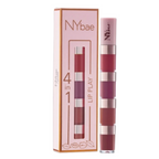 NY Bae 4 IN 1 Lip Play Liquid Lipstick - Nude Tease