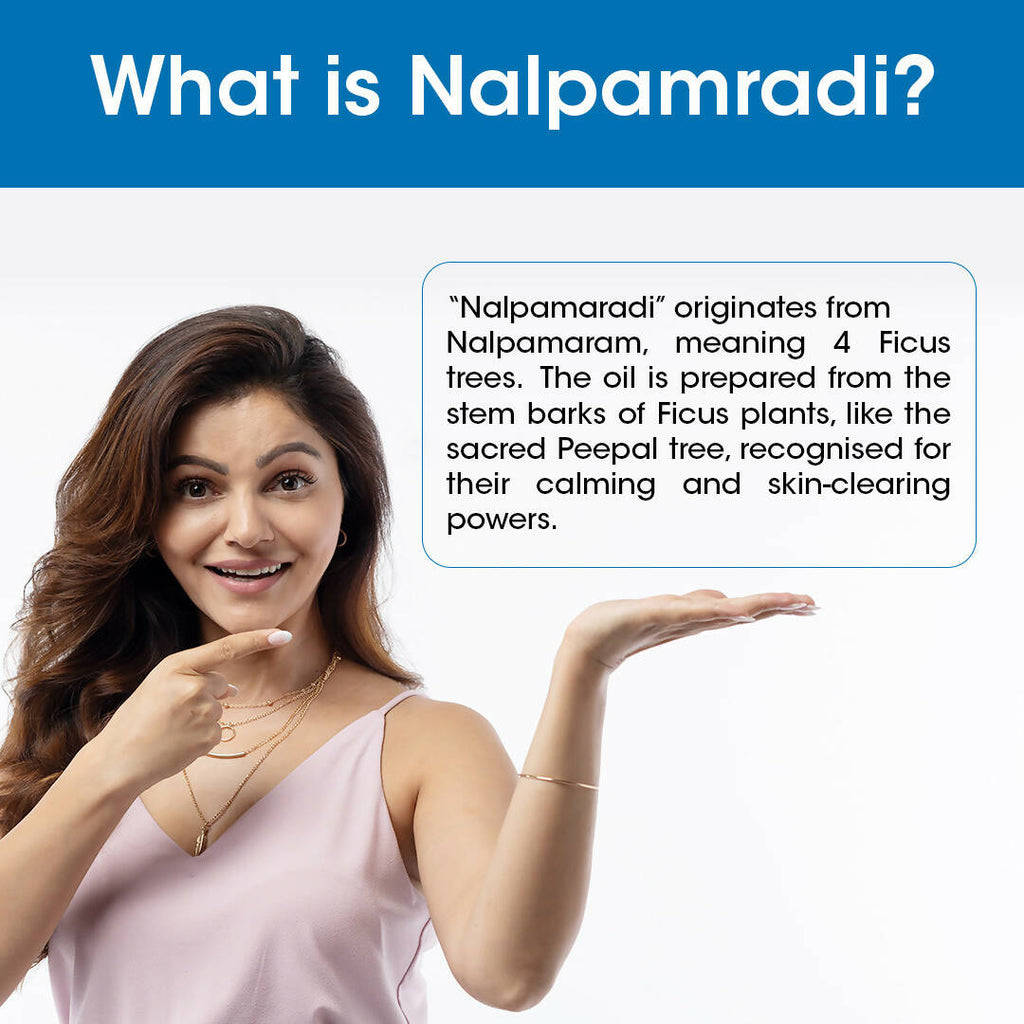 TAC - The Ayurveda Co. Nalpamaradi Face Scrub for Glowing & Brightening Skin with Triphala Powder for Women & Men - Distacart