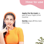 Pilgrim Spanish Lip Sleeping Mask (Bubblegum) with Shea Butter & Pomegranate For Hydrated & Soft Lips - Distacart