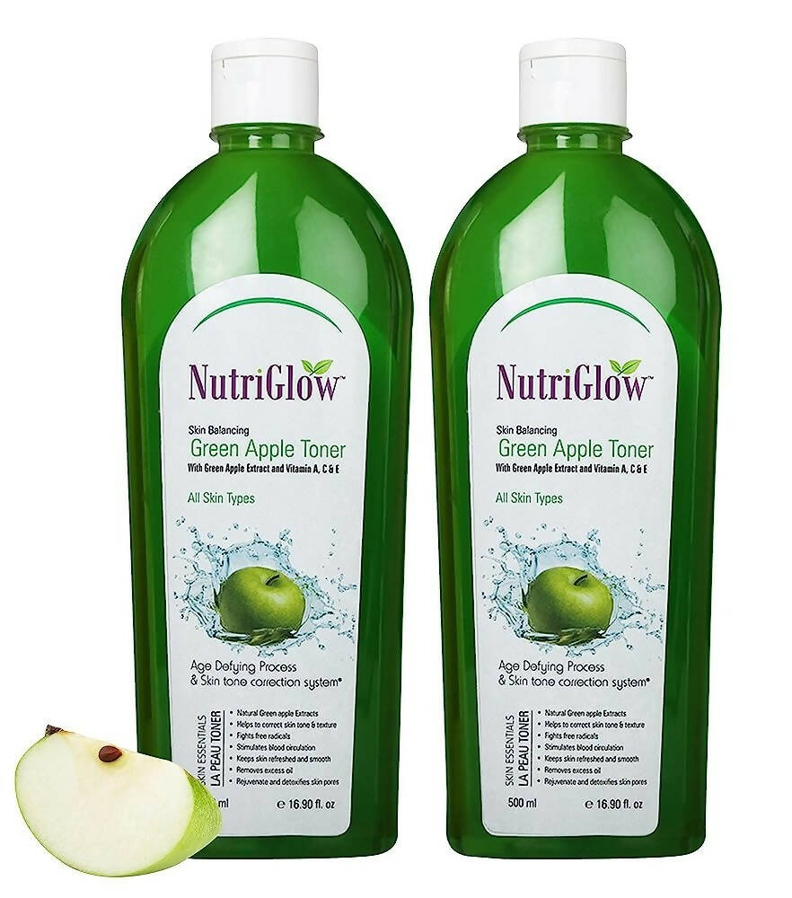 NutriGlow Skin Balancing Green Apple Toner - Distacart