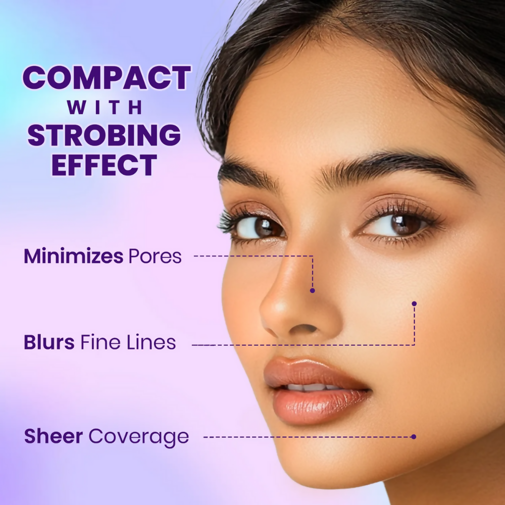 NY Bae Strobe Glow Compact Powder – Soft Gold 03 - Distacart