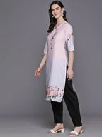 Ahalyaa Women's Traditional wear Kurta - Pink