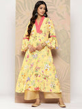 Ahalyaa Women's Traditional wear Kurta - Yellow