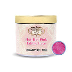 hot hot pink edible lace 100g