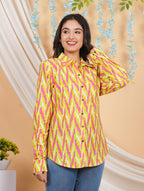 House of RP Women Multicolor Cotton Shirt Tunic
