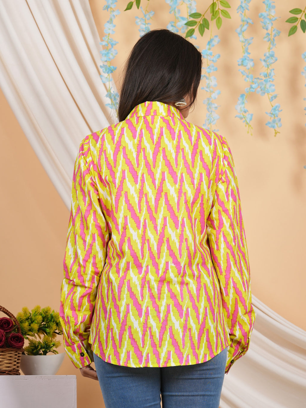 House of RP Women Multicolor Cotton Shirt Tunic