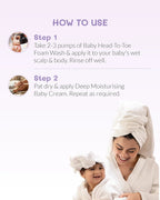 AreoVeda Baby Wash and Cream Combo