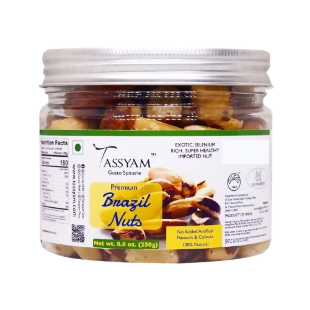 Tassyam Organics Exotic Brazil Nuts - Distacart