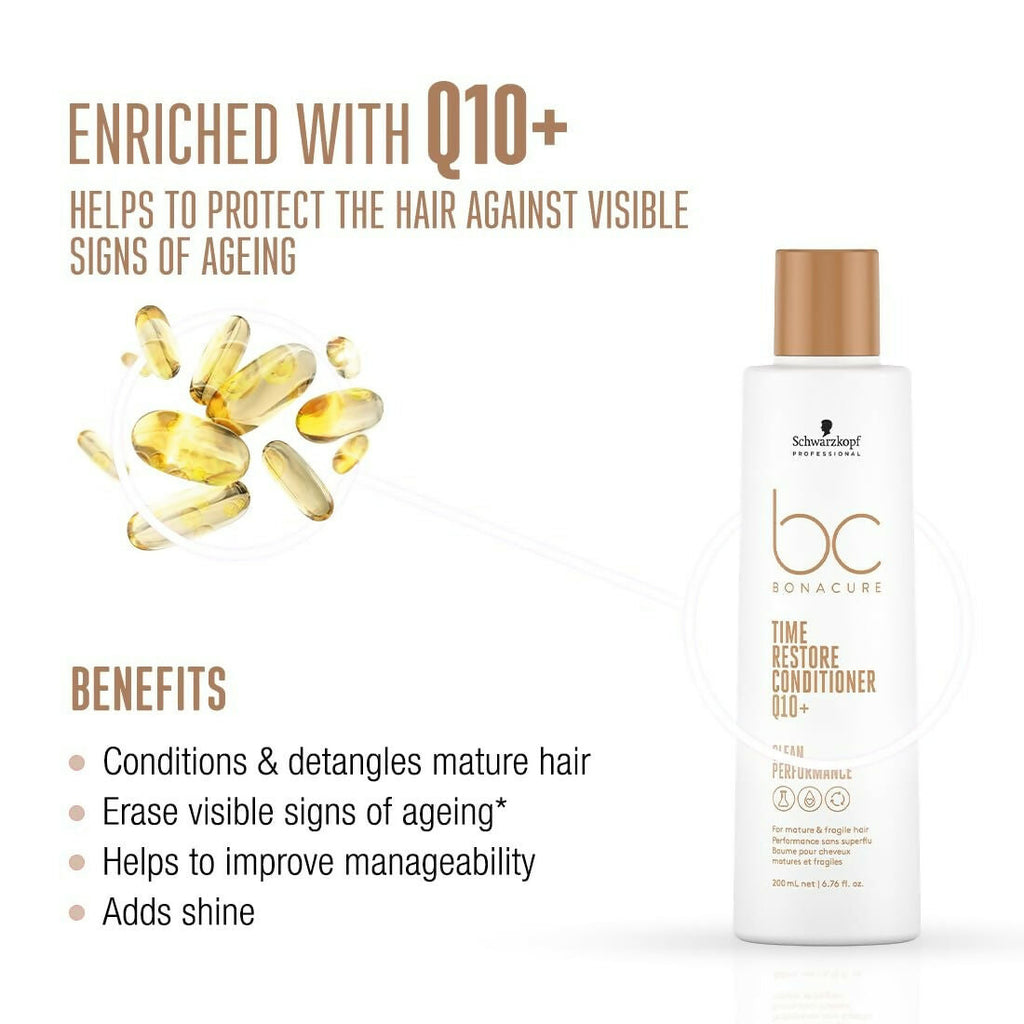 Schwarzkopf Professional Bonacure Q10 Time Restore Combo
