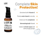 Love Earth Vitamin C 20%, E & Hydraulic Acid – Face Serum