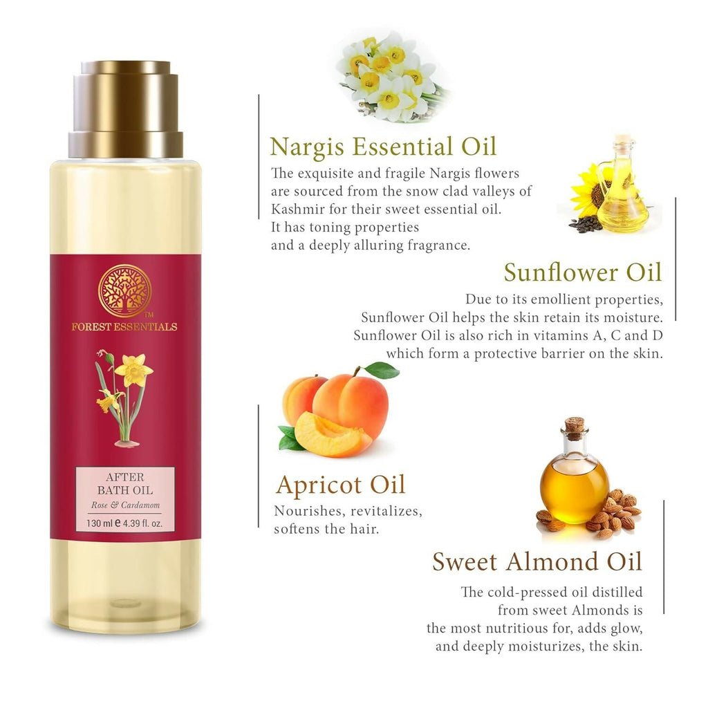 Forest Essentials After Bath Oil Nargis - Distacart