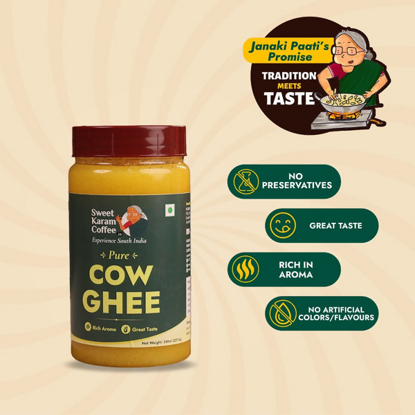 Sweet Karam Coffee Pure Cow Ghee - Distacart