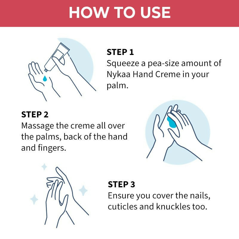 Nykaa Honey Suckle & White Tea Hand & Nail Creme