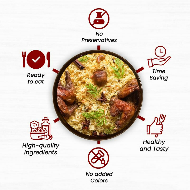 Ready 2 Bite Mutton Biryani - Distacart