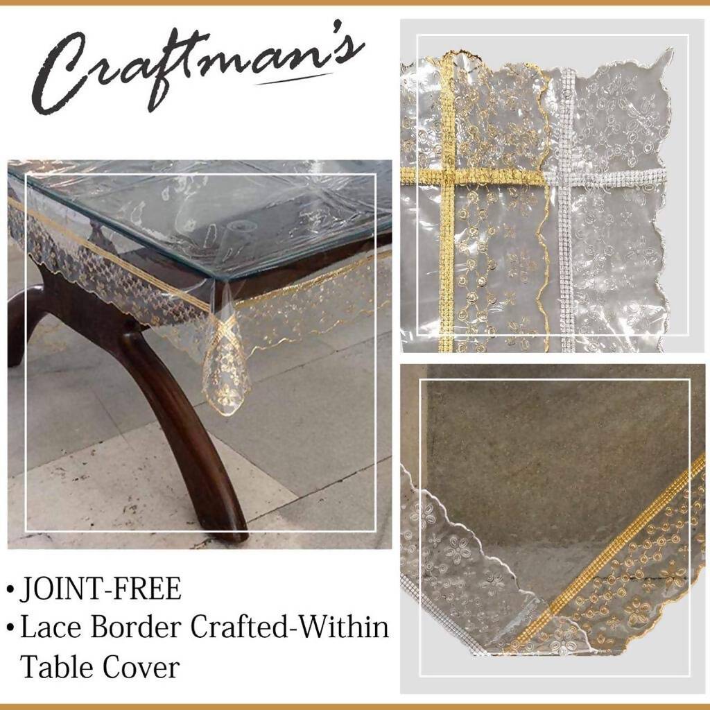 OrientalWeavers Decojewels Waterproof Reversible 6 Seater Dining Table Cover