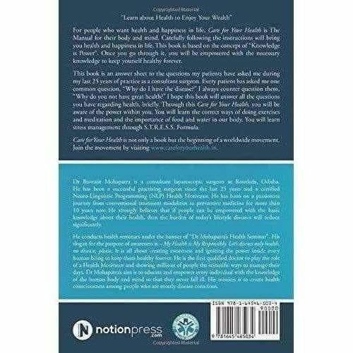Care For Your Health: A User Manual for Living Healthy - Distacart