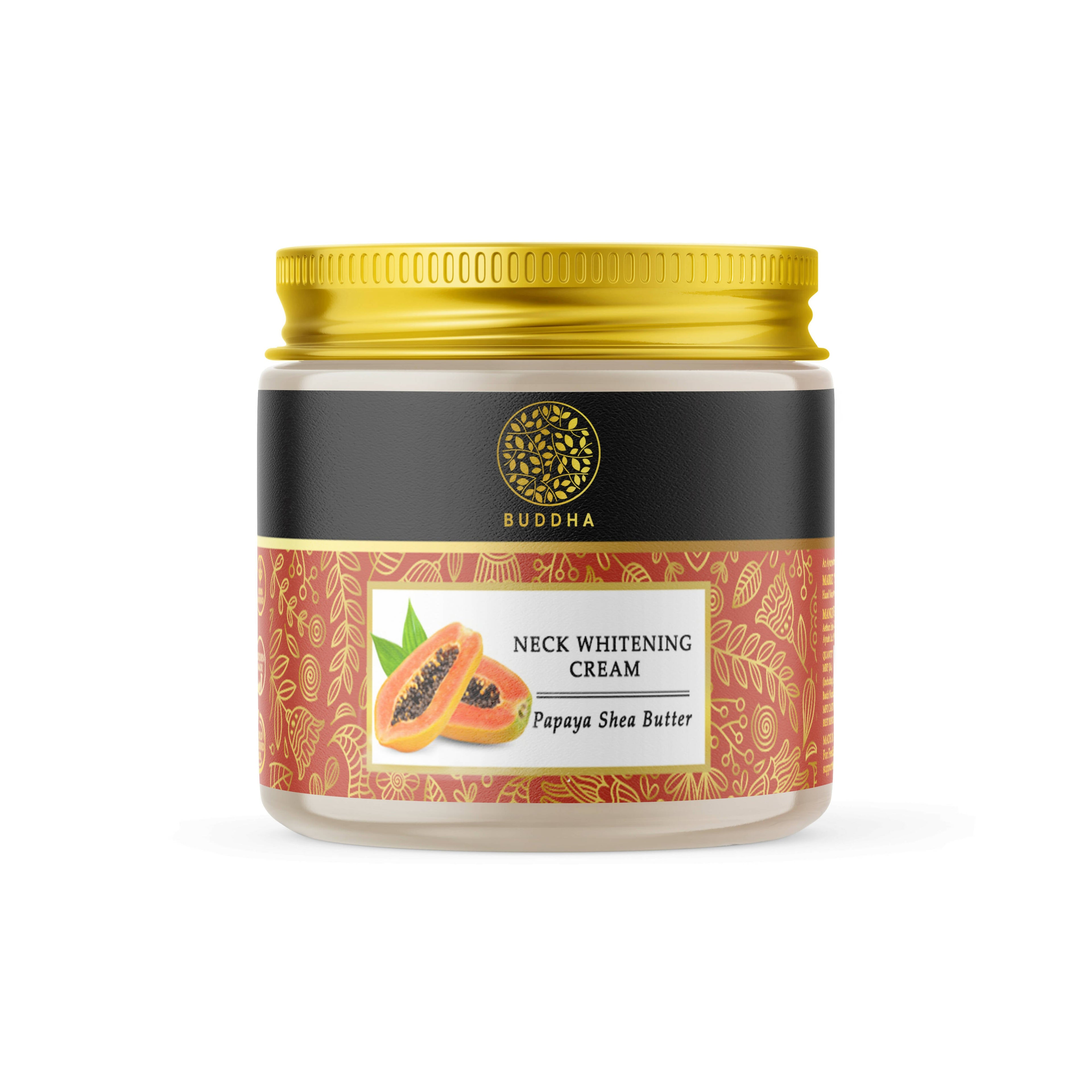 Buddha Natural Neck Whitening Cream - Help With Dark Spots, Age Spots In The Neck Area