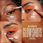 NYX Professional Makeup Ultimate Glow Shots Liquid Eyeshadow - Wow Cacao