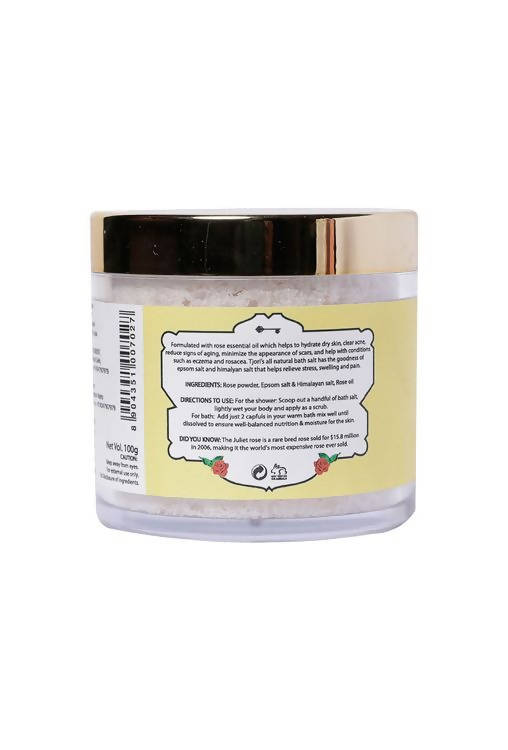 Tjori Rose Salt Bath Soak