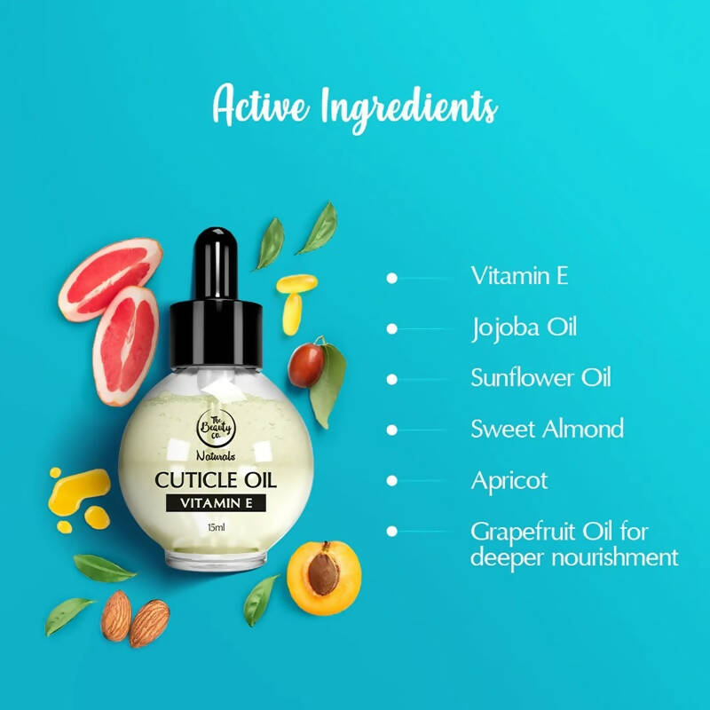 The Beauty Co. Vitamin E Cuticle Oil for Nails