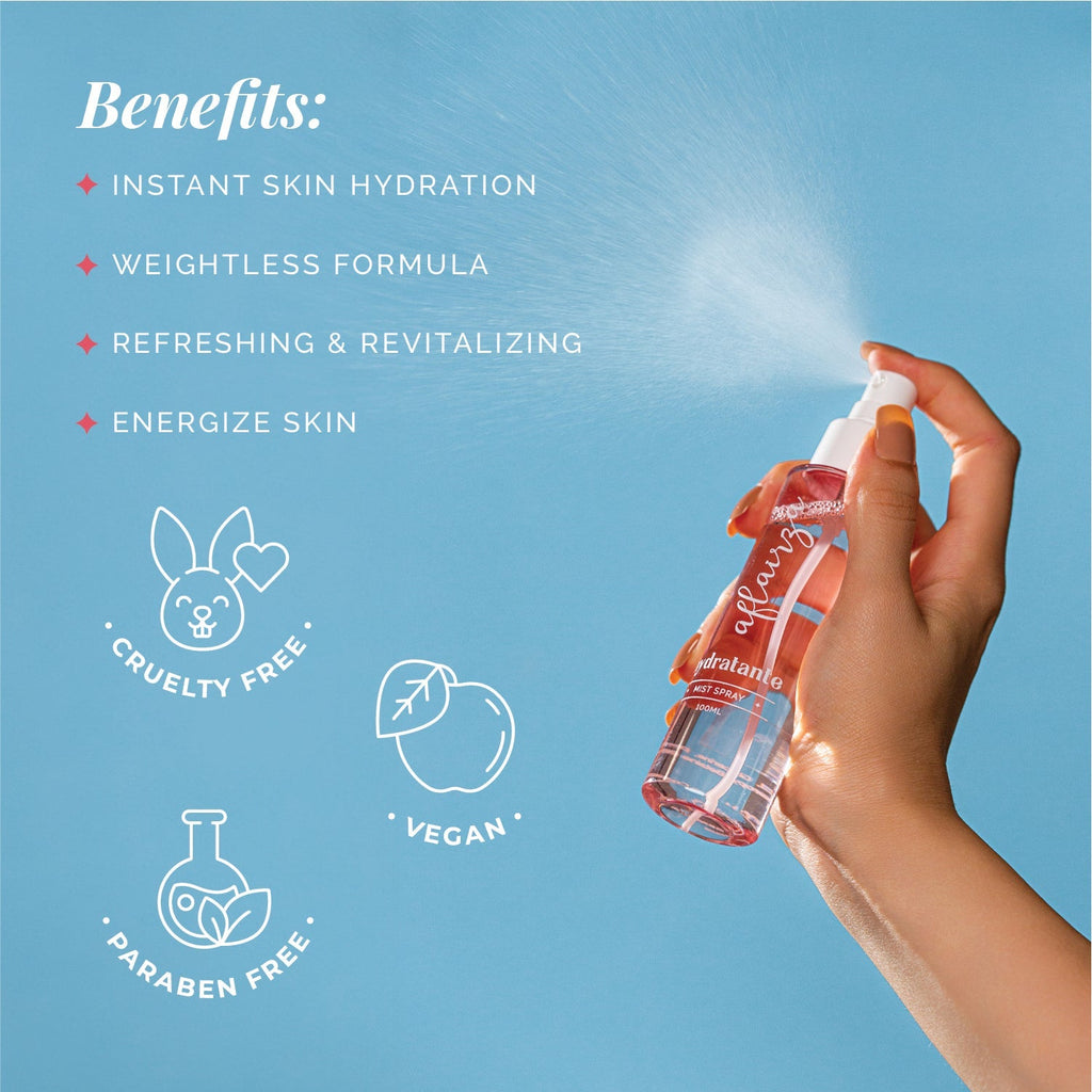 Aflairza Hydratante Hydrating Mist Spray for Instant Skin Hydration & Refreshment For All Skin Types