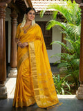 Shree Shyam Fashion Gold Soft Silk Saree - Distacart