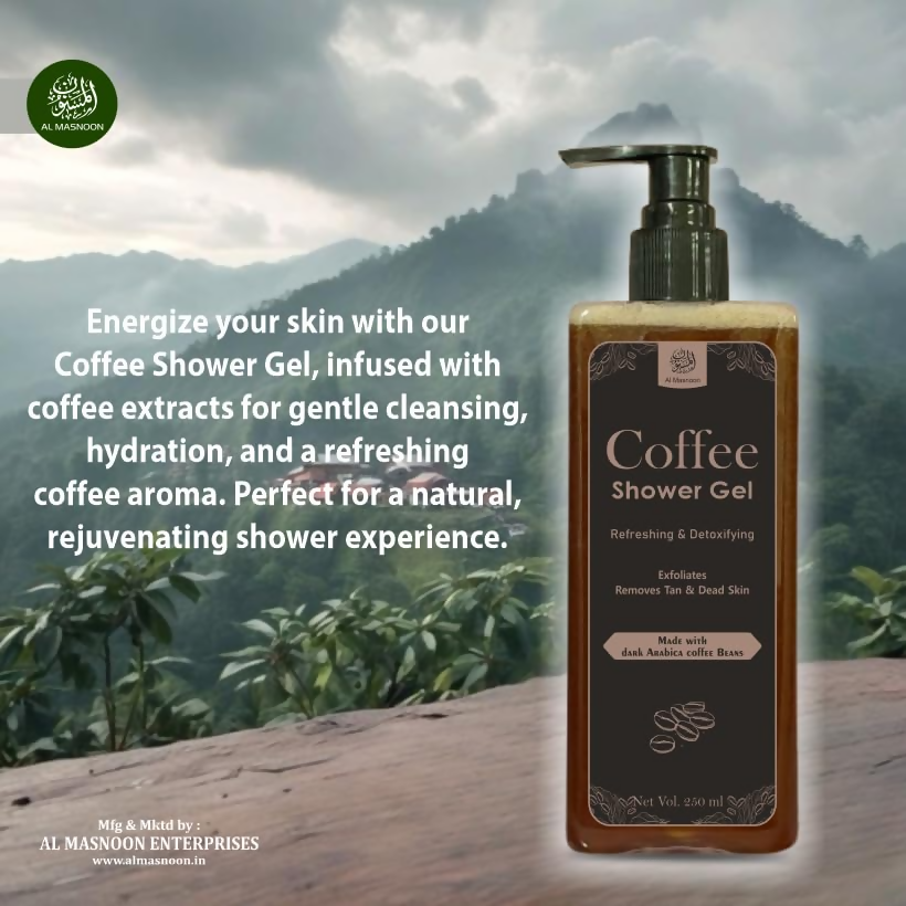 Al Masnoon Coffee Shower Gel - Distacart