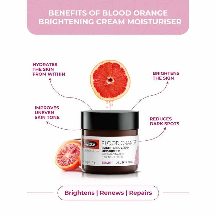 Swisse Blood Orange Brightening Cream Moisturiser
