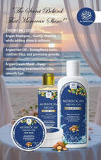 Al Masnoon Moroccan Argan Oil Shampoo - Distacart