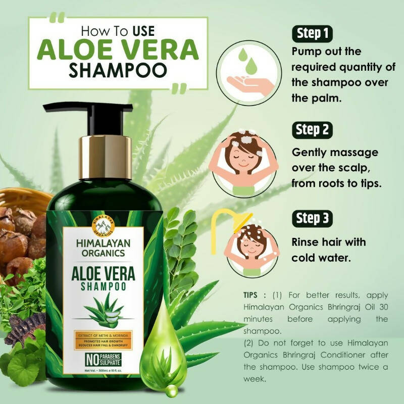Himalayan Organics Aloe Vera Shampoo