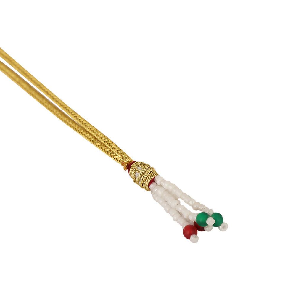 Nuyug 18K Gold Plated Pear Drop Emerald Edge Necklace Set