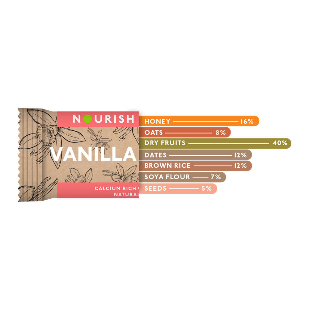 Nourish Organics Vanilla Nut Bar