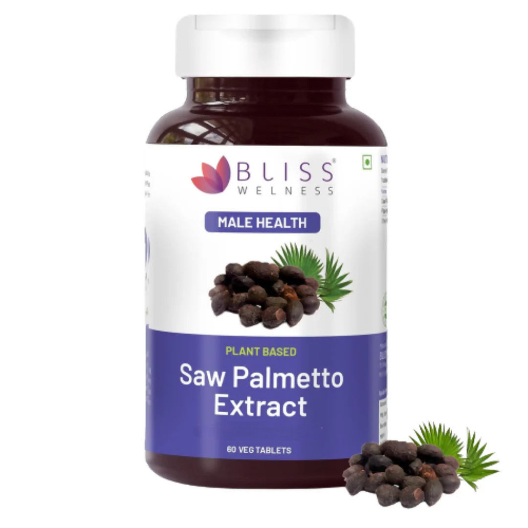 Bliss Welness Saw Palmetto Extract Tablets - Distacart