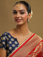 Ruby Raang Gold Maang Tikka
