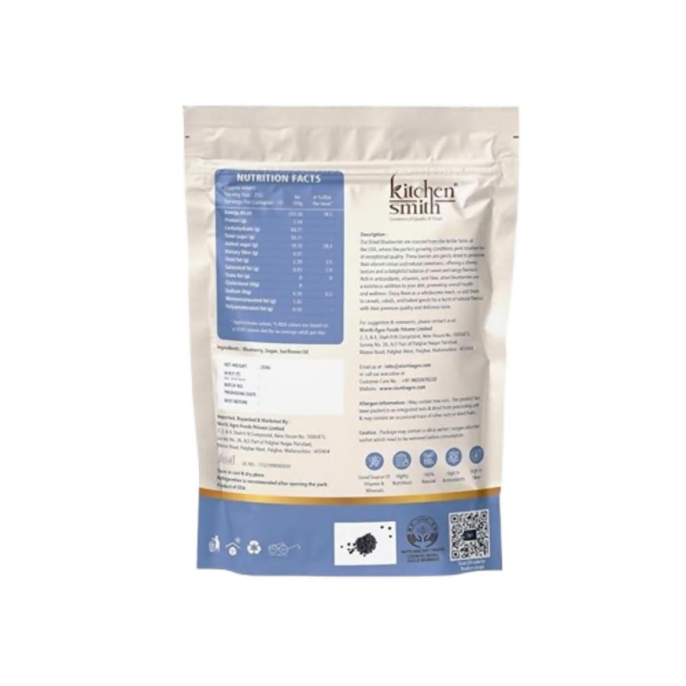 Kitchen Smith Dried Blueberry Seedless - Distacart