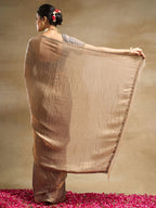 kasee Embellished Zari Silk Blend Saree - Distacart