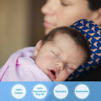 AHC Shoulder Sleeping Pillow for New born - 100% Cotton