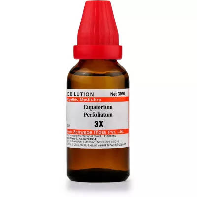 Dr. Willmar Schwabe India Eupatorium Perfoliatum Dilution - Distacart