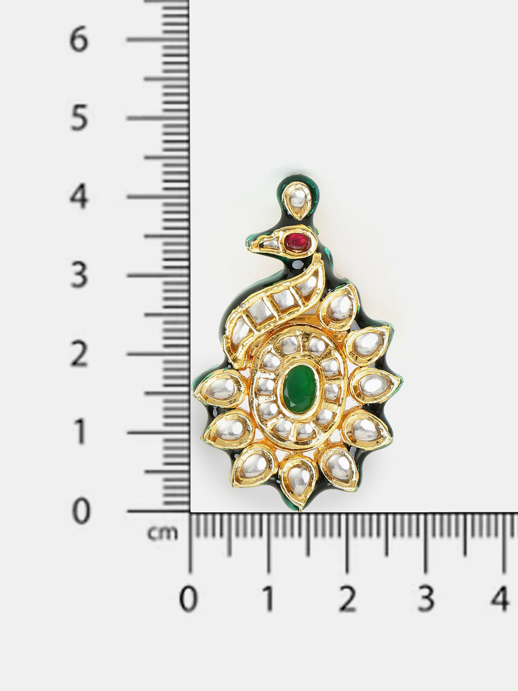 Ruby Raang Kundan Raaj Ring