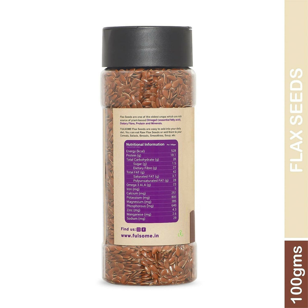 Fulsome Raw Flax Seeds - Distacart