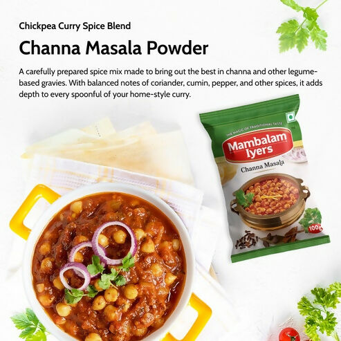 Mambalam Iyers Channa Masala Powder - Distacart