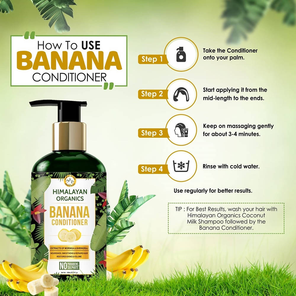 Himalayan Organics Banana Conditioner