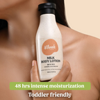 Vilvah Store Milk Body Lotion With Oat Milk, Ceramides & Olive Squalane - Distacart